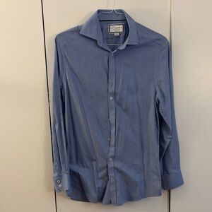 Charles Tyrwhitt Classic Blue Dress Shirt - Extra Slim Fit (15.5/33)